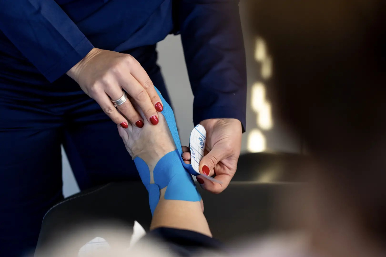 Cure taping